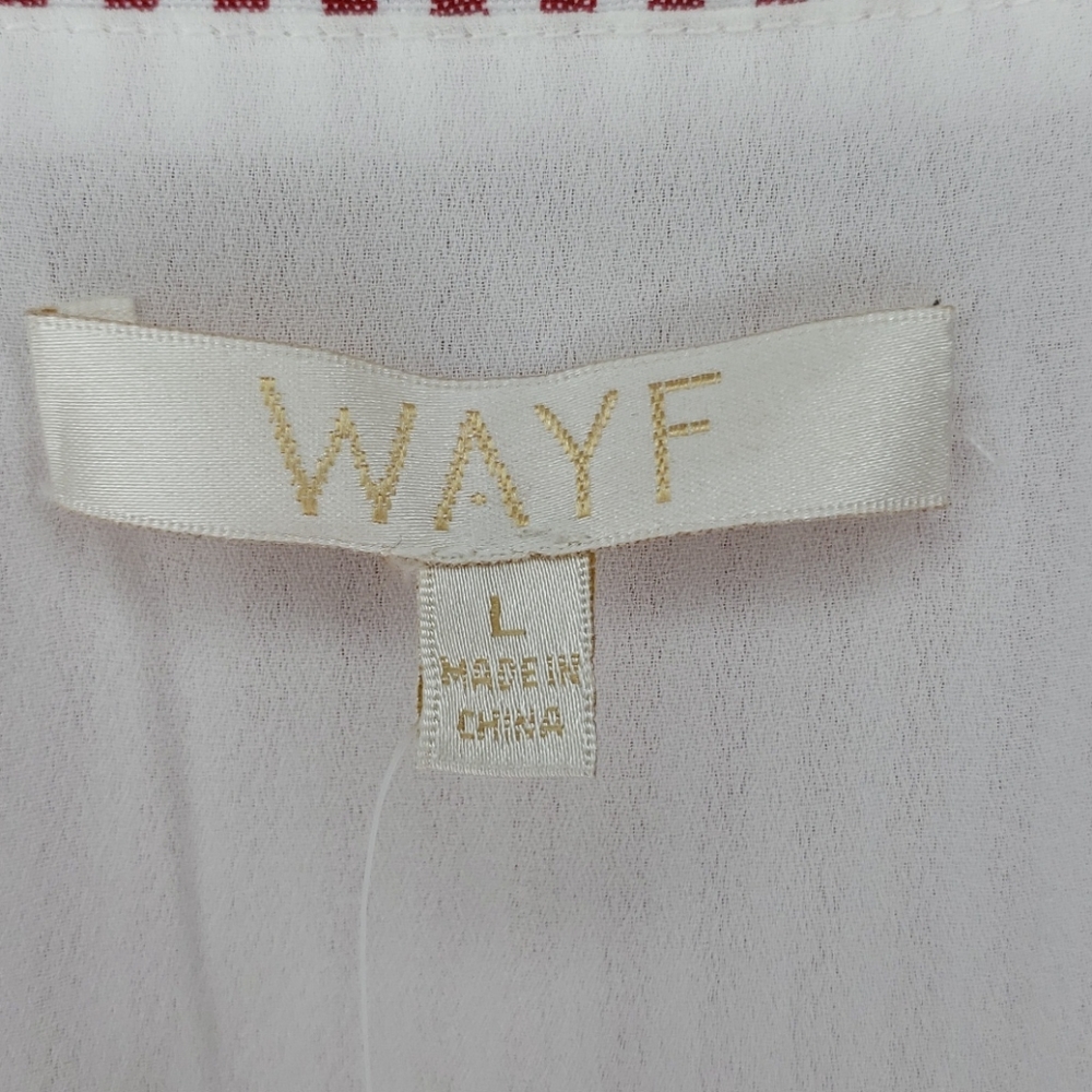 WAYF Asymmetrical Ruffled Skirt  NWT - Picture 3 of 4
